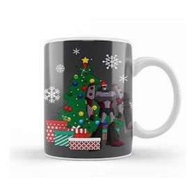 Baskı Dükkanı Megatron Around The Christmas Tree Transformers Kupa