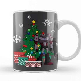 Baskı Dükkanı Megatron Around The Christmas Tree Transformers Kupa