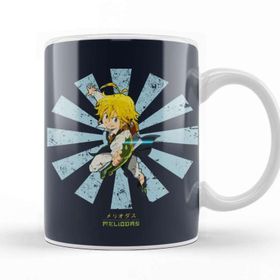 Baskı Dükkanı Meliodas Retro Japanese Seven Deadly Sins Kupa