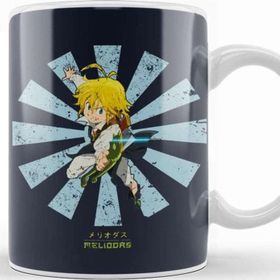 Baskı Dükkanı Meliodas Retro Japanese Seven Deadly Sins Kupa