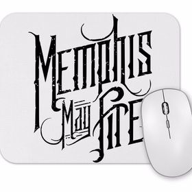 Baskı Dükkanı Memphis May Fire Mouse Pad