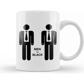 Baskı Dükkanı Men In Black Minimal Kupa