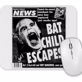 Baskı Dükkanı Menino Morcego Mouse Pad