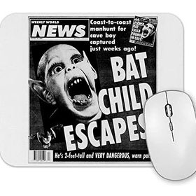 Baskı Dükkanı Menino Morcego Mouse Pad