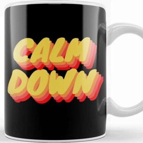Baskı Dükkanı Mental Health Calm Down Kupa