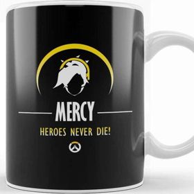 Baskı Dükkanı Mercy Heroes Never Die Overwatch Kupa