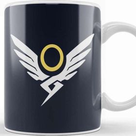 Baskı Dükkanı Mercy Special Logo Overwatch Kupa