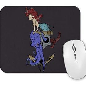Baskı Dükkanı Mermaid Mouse Pad