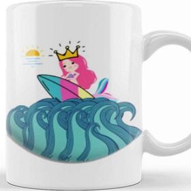 Baskı Dükkanı Mermaid Sea Queen Kupa