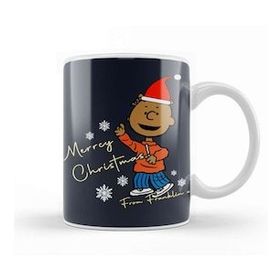 Baskı Dükkanı Merry Christmas From Franklin Peanuts Kupa