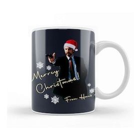 Baskı Dükkanı Merry Christmas From Hans Gruber Die Hard Kupa