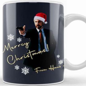 Baskı Dükkanı Merry Christmas From Hans Gruber Die Hard Kupa