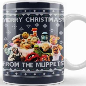 Baskı Dükkanı Merry Christmas From The Muppets Kupa