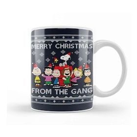 Baskı Dükkanı Merry Christmas From The Peanuts Gang Kupa