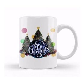 Baskı Dükkanı Merry Christmas Yılbaşı Yeni Yıl Konseptli 08 Kupa