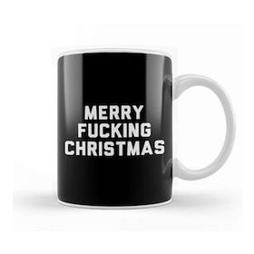 Baskı Dükkanı Merry Fucking Christmas Kupa