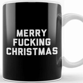 Baskı Dükkanı Merry Fucking Christmas Kupa