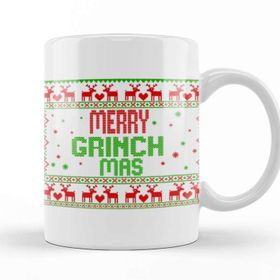Baskı Dükkanı Merry Grinch Mas Kupa