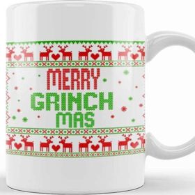 Baskı Dükkanı Merry Grinch Mas Kupa