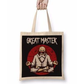 Baskı Dükkanı Mestre Kame Great Master Bez Çanta