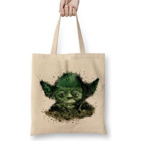 Baskı Dükkanı Mestre Yoda Bez Çanta