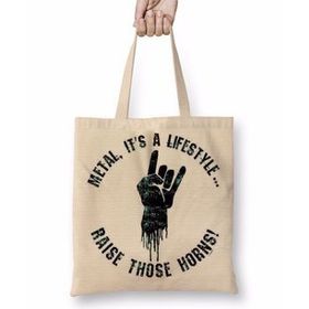 Baskı Dükkanı Metal Lifestyle Metal Bez Çanta