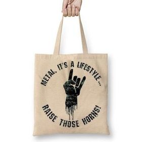 Baskı Dükkanı Metal Lifestyle Metal Bez Çanta