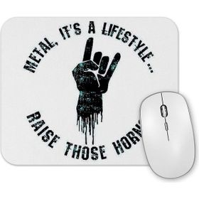 Baskı Dükkanı Metal Lifestyle Metal Mouse Pad