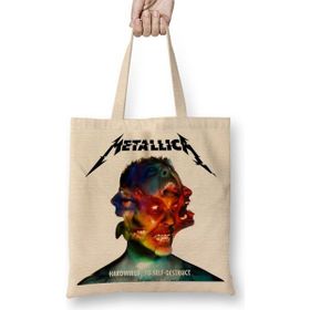 Baskı Dükkanı Metallica Hardwired 01 Bez Çanta