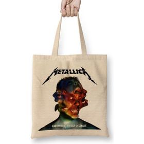 Baskı Dükkanı Metallica Hardwired Self Destruct Bez Çanta