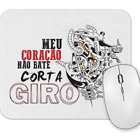 Baskı Dükkanı Meu Coraçao Nao Bate Corta Giros Mouse Pad