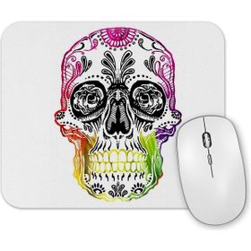 Baskı Dükkanı Mexicana Psicodelica Skull Mouse Pad
