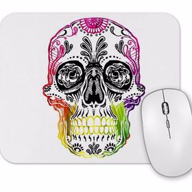 Baskı Dükkanı Mexicana Psicodelica Skull Mouse Pad