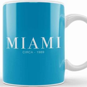 Baskı Dükkanı Miami Slogan Kupa