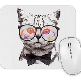 Baskı Dükkanı Miau Cat Kedi Mouse Pad