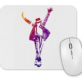 Baskı Dükkanı Michael Jackson Pop Color Mouse Pad
