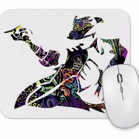 Baskı Dükkanı Michael Jackson Psychedelic Mouse Pad