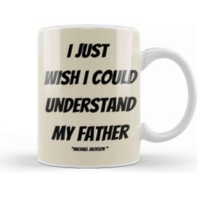 Baskı Dükkanı Michael Jackson Quotes Art Gift Vintage Retro Style Kupa