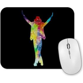 Baskı Dükkanı Michael Jackson Silueta Mouse Pad