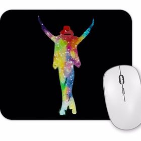 Baskı Dükkanı Michael Jackson Silueta Mouse Pad