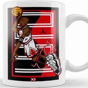 Baskı Dükkanı Michael Jordan Art Kupa