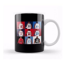 Baskı Dükkanı Michael Jordan Grid Kupa