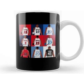Baskı Dükkanı Michael Jordan Grid Kupa