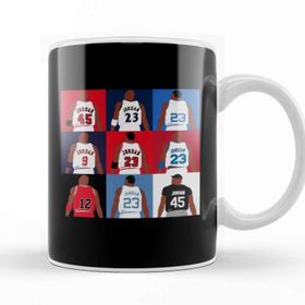 Baskı Dükkanı Michael Jordan Grid Kupa