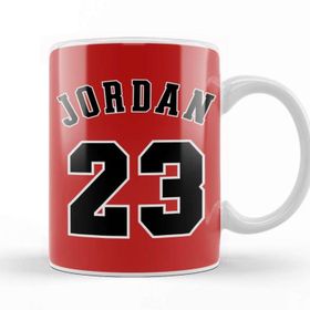 Baskı Dükkanı Michael Jordan Jersey 01 Kupa