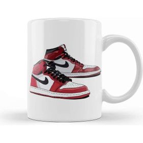 Baskı Dükkanı Michael Jordan Old School Kicks Kupa