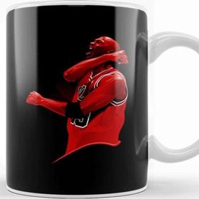 Baskı Dükkanı Michael Jordan Six Finals Six Rings Kupa
