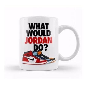 Baskı Dükkanı Michael Jordan What Would Jordan Do Kupa