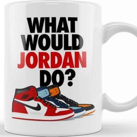 Baskı Dükkanı Michael Jordan What Would Jordan Do Kupa