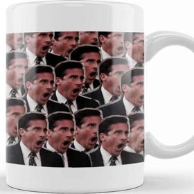 Baskı Dükkanı Michael Scott Collage The Office Kupa